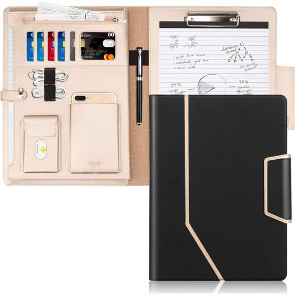 Padfolio Portfolio Case,Conference Folder ExecutiveBusiness Padfolio with Sleeve